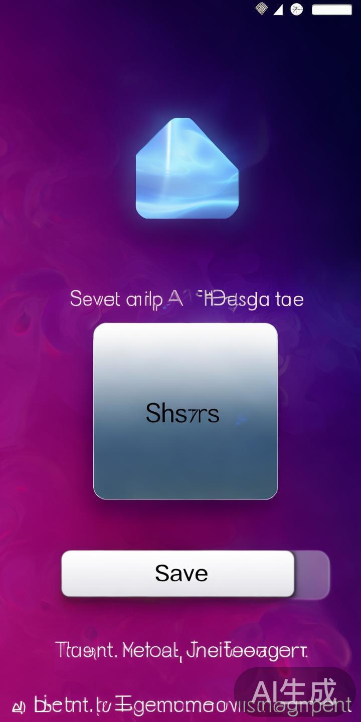 点击下载链接后，会弹出提示，选择“保存”到手机。安